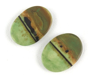 Cabujones ovalados lisos de piedras preciosas de jaspe Natural de grado AAA de 67 quilates al por mayor para hacer joyas naturales, piedras preciosas sueltas - Product Image 1