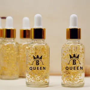 The Perfect-cosmético de Ghana que ilumina la piel, combate las arrugas y manchas oscuras, suero facial dorado de 24k