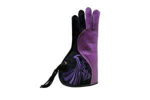 Guantes de cuero de cetrería Bosque Águila Caza Pájaros Halcón Trampa de animales Material de cuero personalizado Guantes de cetrería - Product Image 2