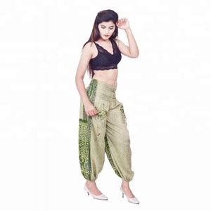 Vintage Imprimé Indien Soie Sarouel - Product Image 3