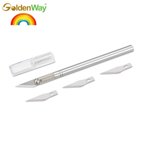 ใบมีดแบบถอดเปลี่ยนได้,ใบมีดตัดโลหะสำหรับงานอดิเรกงานฝีมือจำนวน6ใบ - Product Image 5