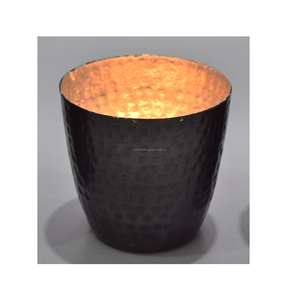 Modern Gold Antique Finish Iron <b>Tea</b> <b>Light</b> <b>Holder</b> Handmade Home Decor Metal Candle Lantern Jars Table Decoration IHA Model - Product Image 1