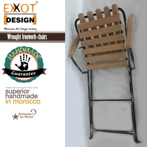 EXXOT DESIGN Chaise marocaine originale en fer forgé faite à la main - Product Image 5