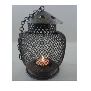 Modern Fancy Standard <b>Lantern</b> <b>Candle</b> <b>Holder</b> Unique Khaki Color Decoration Stylish Fancy <b>Lanterns</b> for Home Garden Decor <b>Lantern</b> - Product Image 1