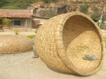 Coráculo de bambú, bote de bambú en Vietnam - Product Image 3
