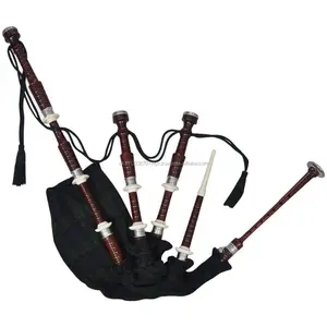 Great professional scottish highland tradition bagpipe. pk scottish kilts. full size scottish bagpipe