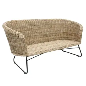 Pinrang Sofa Mây Đan Lát Truyền Thống Đồ Nội Thất Khách Sạn Sang Trọng Gia Đình Phòng Khách Bộ Truyền Thống 5 Sao Indonesia Trung Quốc Thái Lan