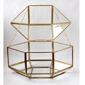 Belle boîte en verre de stockage de bijoux/boîte en verre conception élégante avec la couleur et les tailles adaptées aux besoins du client - Product Image 2