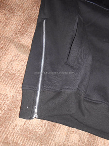 Customizable 100% Cotton Fleece <b>Hoody</b> Men's XS-6XL Sizes DIY Yarn Dyed <b>with</b> Spring Hooded Collar Leather Accents <b>Thumb</b> <b>Hole</b> Cuff - Product Image 5