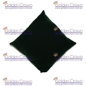 Coussin de velours a vert Coussin en tissu velours - Product Image 6