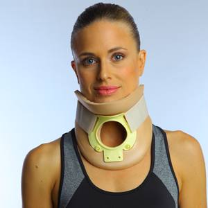 ปลอกคอสำหรับผู้มีท่อช่วยหายใจ ผลิตภัณฑ์ดูแลสุขภาพจากฟิลาเดลเฟีย ได้รับการรับรองมาตรฐาน CE ISO เป็นมิตรต่อสิ่งแวดล้อม พร้อมการปกป้อง - Product Image 1