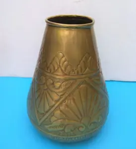 wholesale unique Small Brass Antique Flower Vases Decorative Designer Table Top Pots Indoor Decoration