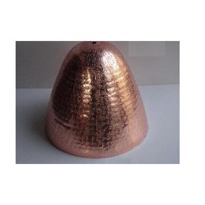 Lámpara colgante con acabado de cobre, luz de techo con cableado eléctrico, sombra de lámpara de Metal de oro rosa martillado - Product Image 5