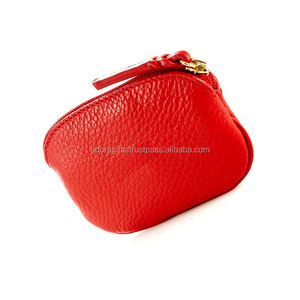 Promotional Fancy Custom Leather Coin <b>Purses</b> Mini Money Bag - Product Image 1
