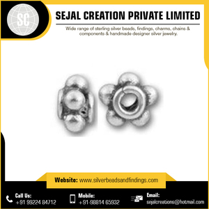 Fabrication de bijoux en argent, prix bas, perles unies de haute qualité, argent Sterling 925, perles de bijoux rondes de 14mm - Product Image 3