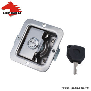 LM-866-28 Handle Us General Tool Box Door Latch Stainless Steel Truck Flush Paddle Recessed Lock - Product Image 4
