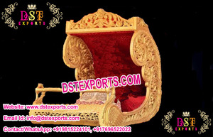 Palki Moderno de Madera Tratada con Cristal de Loto para la Entrada de la Novia, Doli para Bodas Indias con Color y Tamaño Personalizados - Product Image 6