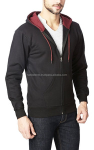 Sweats à capuche Streetwear de créateur pour hommes Logo personnalisé Sweats à capuche d'hiver épais Baggy fermeture éclair complète mode produit thermique de haute qualité - Product Image 4