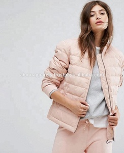 แจ็กเก็ตแบบบุนวมสำหรับผู้หญิงใส่ในฤดูหนาวคอตตอนไซส์ XL ยาวระบายอากาศได้ดี - Product Image 2