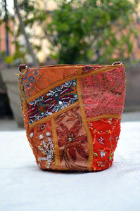 Sac ethnique tendance, sac en tissu Banjara, sac indien brodé - Product Image 2