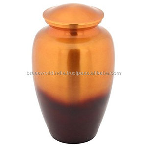 Suministros funerarios, urna de cremación de plata del orgullo americano, Brassworld, India - Product Image 6