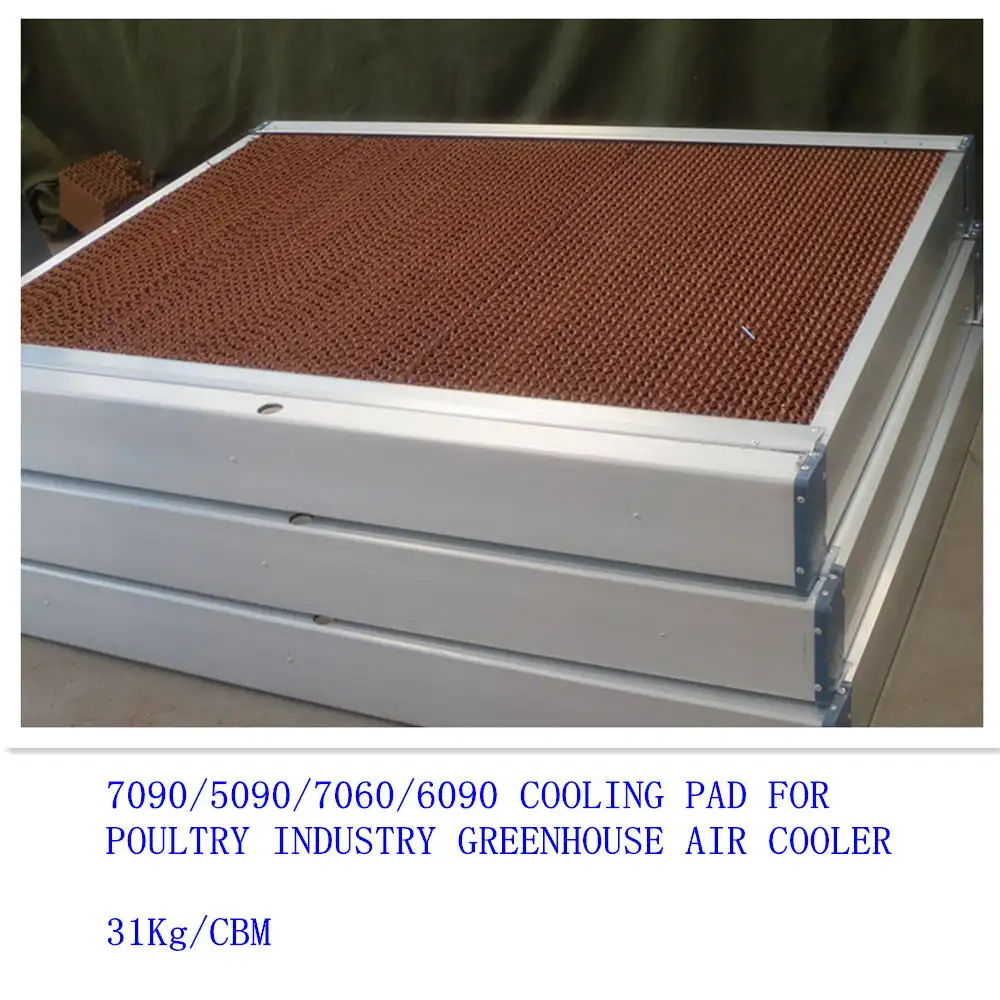 Qingzhou Yongsheng Serie China Fabrikant Gegolfd Cellulose Verdampingskoeling Pad Voor Pluimveehouderij/Kip Huis