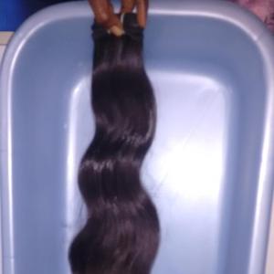 Cheveux bouclés indiens 100% sans traitement direct à la vapeur, chevelure naturelle indienne, sans produits chimiques ou noirs - Product Image 1