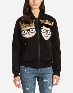 Chaqueta Bomber de Invierno para Mujer y Niños, Bordado Personalizado, Transpirable, Relleno de Algodón, Cortavientos de Poliéster - Product Image 4