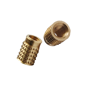 Insert multi-usage en laiton de qualité supérieure, finition nickelée dorée, écrou de haute qualité, fabricant indien, vente en gros - Product Image 1