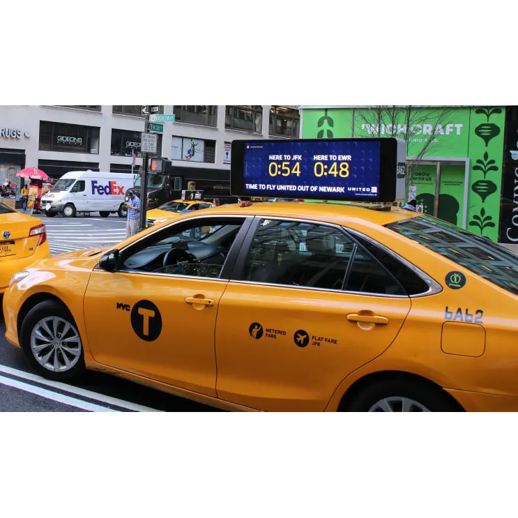 Bolide — voiture de location en plein air pour Taxi, affichage <span class=keywords><strong>LED</strong></span>, couleur, <span class=keywords><strong>publicité</strong></span>