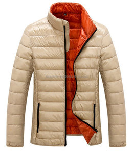 <b>Men's</b> Custom High Quality Lightweight Stand Collar <b>Puffer</b> <b>Jacket</b> - Product Image 4