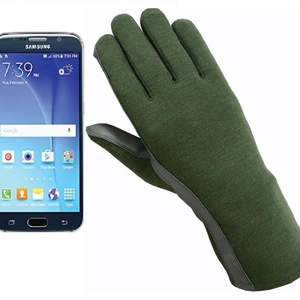 NOMEX DuPont CUERO PILOTO TÁCTICO FLYERS FUEGO GUANTES RESISTENCIA AL CALOR - Product Image 2