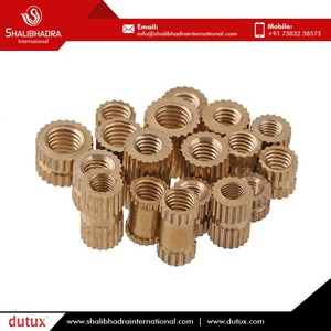 Inserts en laiton poli de taille M4 Écrous de moulage en laiton au prix du marché - Product Image 4