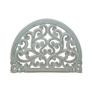 Panel de pared decorativo tallado a mano MDF en forma de D, arte colgante para decoración de habitaciones y oficinas, proveedor de confianza, venta al por mayor, precio bajo - Product Image 1