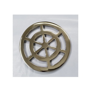 Vente en gros de sous-verres en métal nickelé sous-verres élégants décoratifs avec impression de logo personnalisé sous-verres pour la maison et la cuisine - Product Image 1