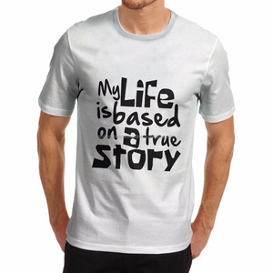 T-shirt surdimensionné à épaules tombantes en jersey de coton/fibre de bambou avec logo personnalisé, de haute qualité, grande taille, écologique - Product Image 2