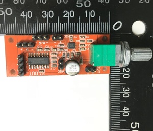 แผงวงจรขยายเสียงไมโครโฟนแบบอิเล็กเตรต Taidacent พร้อมระบบควบคุมระดับเสียงอัตโนมัติ สำหรับลำโพงแบบนำเสียงผ่านกระดูก ใช้ชิป Max9814 และ Pam8406 - Product Image 3