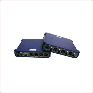 6.3mm Jack 48V Phantom Power Balanced <strong>Analog</strong> <strong>Output</strong> 4x4 I/O Interface Dante Audio Network Transmitter Receiver - Product Image 6