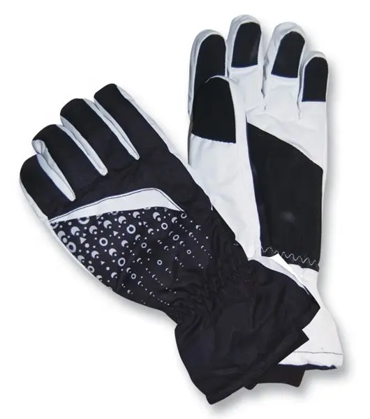 Custom logo Winter Outdoor Skiing Gloves Heated Waterproof Winter Snowboard Ski Gloves with wrist guards