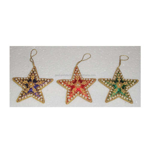 Handmade Beaded Christmas Decoration Ornaments - Product Image 1