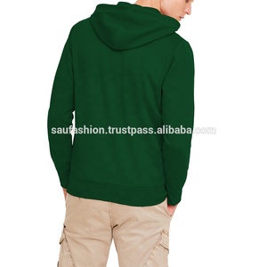 Sudadera con capucha de vellón para hombre, ropa deportiva personalizada con cremallera, con cierre completo, a la moda - Product Image 4