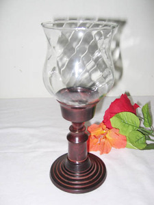 Décoration moderne grand verre floral et bougie lumière décoration pour fête mariage hôtel église spa - Product Image 4