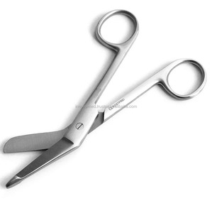 Tijeras para Vendajes, Tijeras Quirúrgicas Médicas para Vendajes de Enfermería, 11 cm - Product Image 1