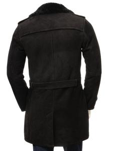 De los hombres de piel de oveja de piel de cordero de cuero de abrigo de piel - Product Image 2