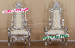 Nouveau meuble de designer de luxe portable en bois de teck pour mariage indien et asiatique - Product Image 3