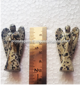 ล่าสุด dalmation Jasper เทวดา2นิ้ว | ผู้ผลิตอัญมณีจำนวนมาก - Product Image 1