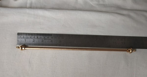 Varillas de Plástico para Pergaminos en Colores Dorados Disponibles en Varios Tamaños para Fabricantes de Tarjetas de Boda - Product Image 3