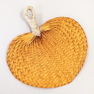 Éventail à main en bambou/Palm hanfan Ms.Holiday - Product Image 1