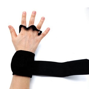 ถุงมือหนังสำหรับเล่นยิมนาสติกชายหญิงถุงมือหนังป้องกันฝ่ามือพร้อมสายรัดข้อมือถุงมือยกน้ำหนักสำหรับฝึกออกกำลังกาย - Product Image 5