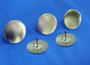 Níquel color insignia de botón pin broche pin - Product Image 3